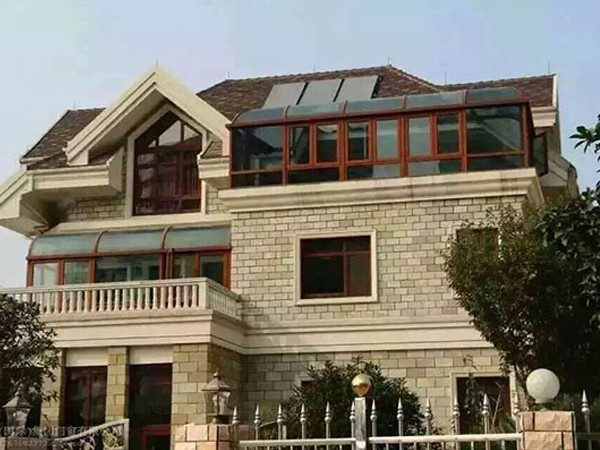 唐匠門窗陽光房搭建實例